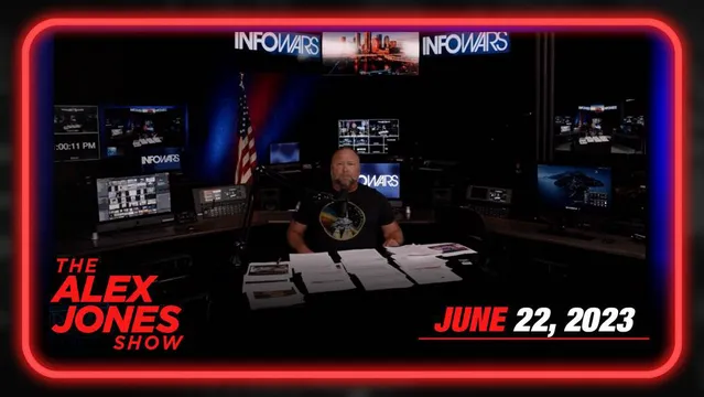 THURSDAY FULL SHOW – Secret Justice Dept. Plot to FRAME Trump, Jones, Stone Exposed! – 06/22/23