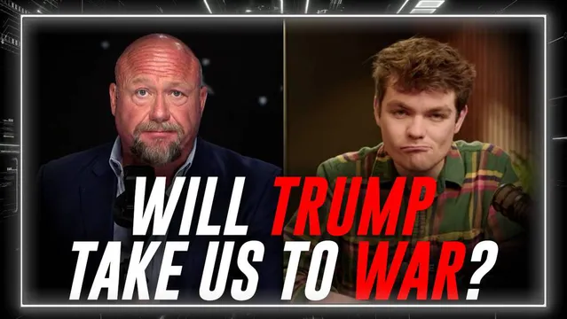 FULL MUST-WATCH INTERVIEW: Nick Fuentes & Alex Jones Debate / Wargame Trump's Plan To Officially Go To War With Iran