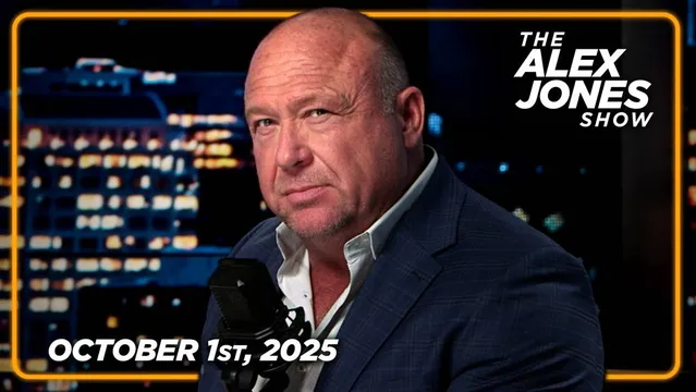MUST-WATCH WEDNESDAY EMERGENCY BROADCAST: Federal Judge Greenlights The Destruction Of Infowars' Free Speech! PLUS, Democrats Pledge To Hold America Hostage With Government Shutdown Until Trump Accepts Full Benefits/Free Healthcare For ALL Illegal Alien Invaders! FINALLY, Official Charlie Kirk Assassination Narrative Collapses, Triggering Firestorm In MAGA Base! — FULL SHOW 10/1/25