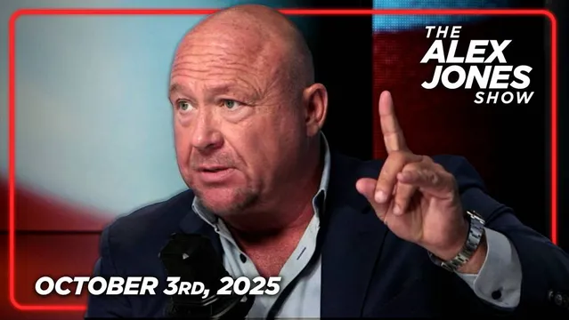 FULL FRIDAY SHOW: Alex Jones App Hits #1 In The World, Trump Announces Plan To Invade Venezuela, & Investigators Ask- Why Is There No Visible Blood At The Scene Of Charlie Kirk's Assassination? PLUS, Government Shutdown Massively Backfires On Democrats! FINALLY, Trump Lawyer & Confidant Peter Ticktin Warns That The Deputy AG Todd Blanche Is A Fox In The Hen House, Sabotaging The Trump Admin's Goal Of Dismantling The Deep State Crime Cartel! MUST-WATCH/SHARE! — FULL SHOW 10/3/25