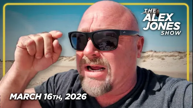 MONDAY FULL ALEX JONES SHOW — 3/16/26: Trump Declares War On MAGA Base, Says Anyone Not Endorsing Never-Trumper/Neocon Warmonger Mark Levin Will Be Excommunicated From Trump Universe! PLUS, ADL Head Jonathan Greenblatt Says Anyone- Including Americans- Identified As An 'Antisemite' Should Be Targeted With Exploding Pagers, Similar To What Israelis Used To Target Members Of Hezbollah! Talkshow Host & Culture War Veteran Gavin McInnes Joins The Alex Jones Show To Raise The Alarm On The Rapidly Rising Trend Of Trans-Violence! Oath Keepers Founder & Former J6 Political Prisoner Stewart Rhodes Interviews Journalist Shawn Witzemann On His Bombshell Report Exposing How Israeli Dual Citizen Brothers Opened The Doors To The Capitol On January 6th, Then Disappeared From Any Insurrection Investigations- Never To Be Named By The DOJ! THIS IS A MUST-WATCH/SHARE FULL BROADCAST!