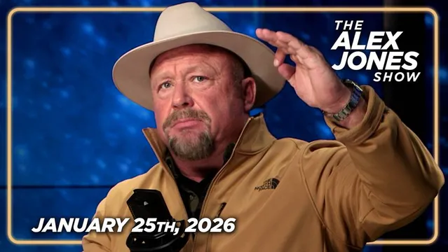 SUNDAY FULL SHOW 1/25/26: Democrat Senators Now Claiming Trump Plans To Cancel 2026 Election And Declare Martial Law, When In Reality Via The Podesta Plan They Intend To Trigger A New Civil War And End The Country As We Know It! PLUS, Alex Jones Issues Emergency False Flag Alert & Warns ICE To Pull Back & Develop An Action Plan Ahead Of Staged Terror! THIS IS CRITICAL MUST-WATCH/SHARE INFORMATION!