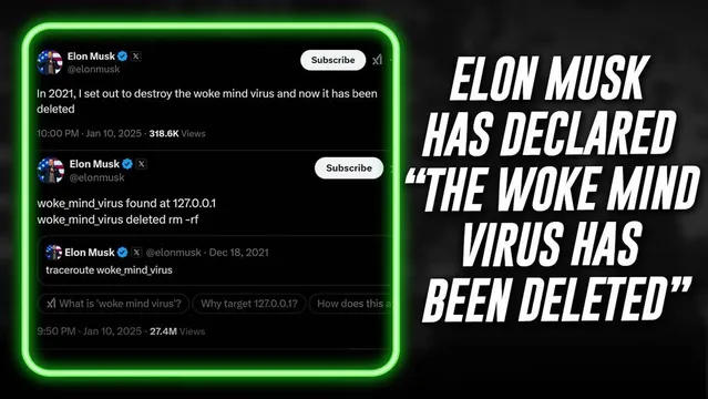 Elon Musk Has Declared "The Woke Mind Virus Has Been Deleted", Alex Jones Agrees and Lays Out Why It's Critical to Let the Globalist Death Cult Know That They Have Been Defeated - Must Watch/Share Analysis