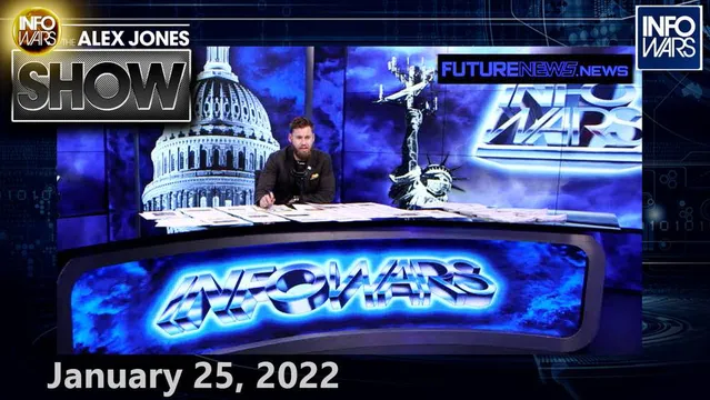 Biden Embarrasses Himself on World Stage As Ukraine Crisis Escalates, US Markets Tumble - FULL SHOW 1/25/22
