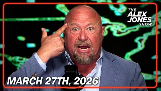 Full Alex Jones Show: Trump Pulls Back From Escalating War, Extends Iran’s “TOTAL DESTRUCTION” Deadline 10 More Days! Meanwhile, The Israeli Lobby Is Demanding A FULL Ground Invasion As Oil Spikes Past $110! - FULL SHOW - 03.27.2026