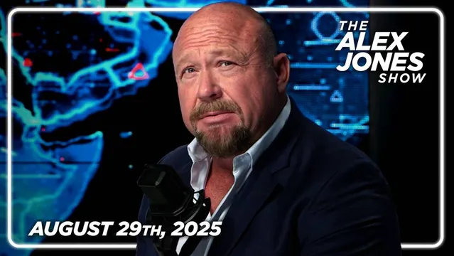 FRIDAY FULL SHOW 8/29/25 — America Awakens To Spiritual War After Democrats Publicly Attack People Praying For Victims Of Catholic School Trans Shooting! Dem Gov Of Maryland Has Been Joined By Other Democrat Leaders In Admitting That Trump's Deployment Of The National Guard Has Worked Extremely Well In DC, And He Asks Trump To Send Troops! PLUS, More Criminal Referrals Filed Against Fed Governor Cook As Mortgage Scandal Grows! MUST-WATCH EDITION OF THE ALEX JONES SHOW!