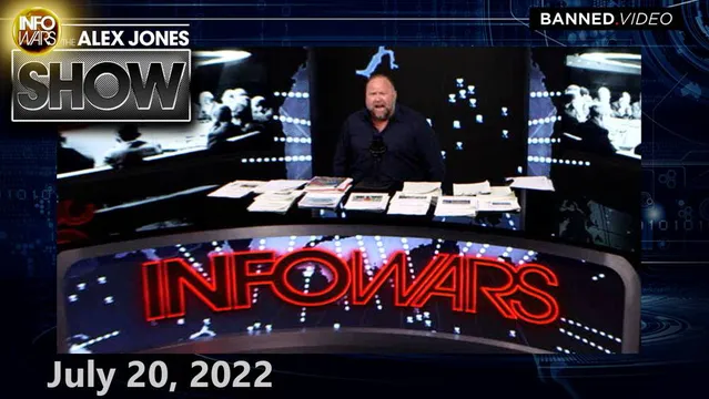 Alex Jones Show – Climate Dictatorship! WEF/UN Coup in FULL SWING: Biden Announces Plan to Seize Control of All US Energy Supplies! THIS IS WAR – FULL SHOW 7/20/22