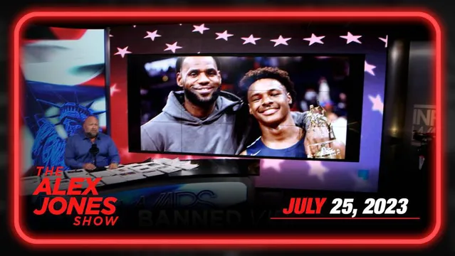 LeBron James’ Son Suffers Heart Attack on Basketball Court After Taking Experimental Death Shot! Alex Jones Reports NOW In This Must-Watch Broadcast! – TUESDAY FULL SHOW 07/25/23