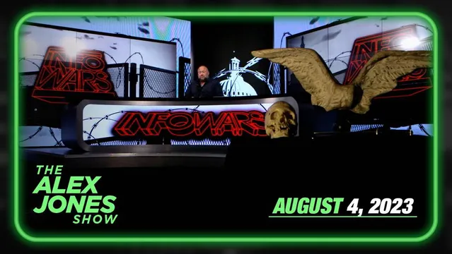 FRIDAY FULL SHOW – Alex Jones Interviews Q Shaman, Dr. McCullough, and MORE! MUST WATCH – 08/04/23