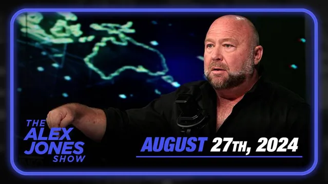 EMERGENCY BROADCAST: Tucker Carlson Joins Alex Jones To Break The Latest On The Trump Attempted Assassination Coverup, RFK Jr, Deep State Coup To Install Kamala, Ukraine War, Big Tech Election-Meddling, & MORE — FULL SHOW 8/27/24