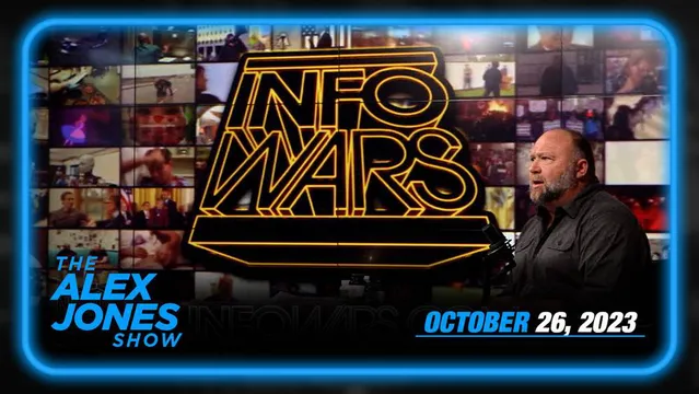 FULL SHOW: Vivek Ramaswamy Joins Alex Jones Live on Air, Patrick Byrne Lays Out the Secret of New Mideast War – THURSDAY FULL SHOW 10/26/23