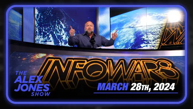 Russia Establishes Link Between Theater Terrorists & Ukraine! Plus, Biden Using Total Solar Eclipse to Test Martial Law! - FULL SHOW 3/28/24