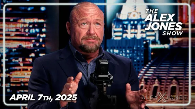 MONDAY FULL SHOW 4/7/25 — Trump Fires The Bat-Signal To Americans: “Don’t Be Weak, Don’t Be A PANICAN!” — Bottom Line: The Globalists Are Trying To Hold Humanity Hostage With Economic Terrorism! PLUS, 55 % Of Democrats Want To See Trump Assassinated!
