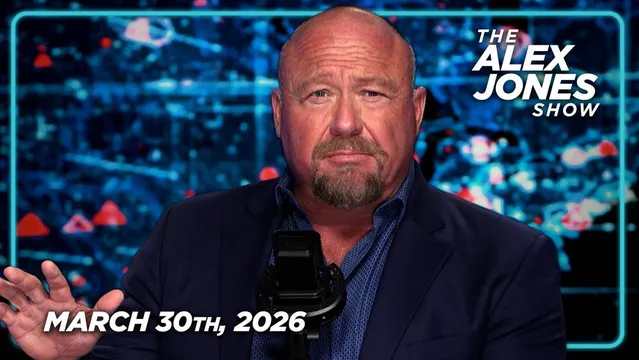 MONDAY TRANSMISSION: Oil Rockets To $115 A Barrel As Likelihood of Iran Invasion Grows, Trump Now Threatening to Destroy Iran’s Water Supply! PLUS, Pentagon Preparing High-Risk SF Raids To Seize 1000 Pounds Of Enriched Iranian Uranium! Alex Jones Takes Calls From Active Duty / US Military Veterans Who Say This Looks Like A MASSIVE Trap & Suicide Mission! FINALLY, Watch Harrison Smith's BOMBSHELL INTERVIEW With Joe Kent- The Former Spy Chief- As He Confirms Israel's Coup Against America! MUST-WATCH/SHARE FULL SHOW! — 3/30/26