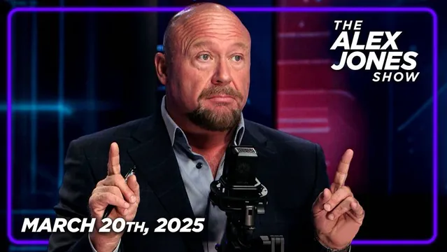 FULL SHOW 3/20/25 — Federal Judge Clears Way For Infowars Closure, Ukraine Bombs Russian Nuke Base, Trump To Abolish The Department Of Education TODAY, Massive Underground City Discovered Under The Great Pyramid & MORE!