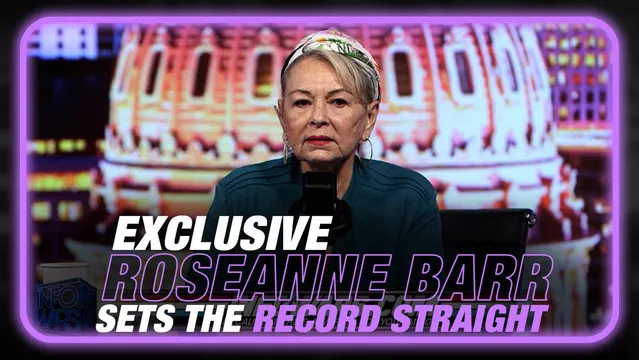 IMPORTANT EXCLUSIVE: Roseanne Barr Sets the Record Straight with Alex Jones on the Holocaust and More!