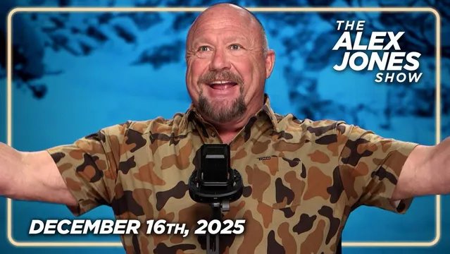 TUESDAY TRANSMISSION: Former Pfizer Head Exposes Covid Tyranny, Reveals Jabs Were Bioweapon Meant To Maim, Kill & Sterilize Population! Pentagon Begins Process Of Court-Martialing Sen. Kelly! PLUS, Congresswoman Marjorie Taylor Greene Joins Alex Jones To Reveal For The First Time Why She Is Leaving Congress & Issues An Emergency Warning / Call To Action To The American People! FINALLY, One Day After Erika Kirk Secretly Met With Candace Owens In Nashville, Tennessee, Alex Jones Exclusively Reveals Scores Of Shocking Developments & What Comes Next! THIS IS MUST-WATCH/SHARE INFO! — FULL SHOW 12/16/25