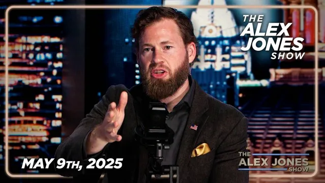 FRIDAY FULL ALEX JONES SHOW 5/9/25 — Sources Confirm To Alex Jones What Infowars Reported A Month Ago: Trump Is COMPLETELY DONE With Netanyahu! Plus, CCP Blinks, Shuts Down Its Economic Data Ahead Of Trade Talks As Trump Says “80% Tariffs On China Seems Right”
