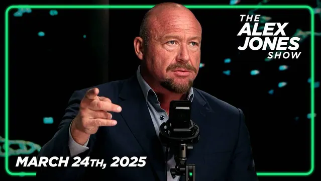MONDAY FULL SHOW 3/24/25 — Bill Maher Says It’s “GAME OVER” & That The Democratic Party Is Dead As GPS Data Proves 90% Of Sanders/AOC Rally Attendees Are Paid For By Soros & USAID! PLUS, Renowned Investigative Journalist Daniel Liszt Has Uncovered INCREDIBLE Information On The Newly Released JFK Documents Concerning The Suppression Of The UFO Files!