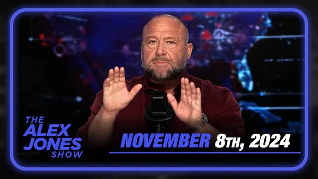 Alex Jones Issues An Emergency Alert! The Incoming Trump Administration Is In Extreme Peril! Infowars Has Conducted Extensive Analysis & Will Forecast How Globalists Plan On Hitting Us & How To Stop Them! Must-Watch/Share Transmission! — FULL SHOW 11/8/24