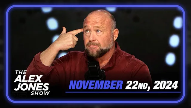 MASSIVE EXCLUSIVE: Trump Holding Secret Global Peace Summit With The Head Of NATO In Mar-a-Lago, Florida RIGHT NOW! As Alex Jones First Reported Yesterday, Trump & Elon Musk Have Been Working For Weeks To Secure A Ceasefire & Major Peace Deal! — FULL SHOW 11/22/24 cover