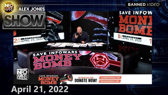 Powerful Full Broadcast 4/21/22 – Alex Jones David Icke and Other Special Guests Destroy the New World Order