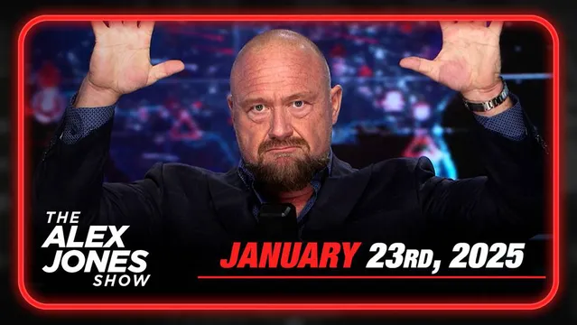 MUST-WATCH HISTORIC EVENT! Trump Tells The Globalists To Their Faces That Their Plan For A Tyrannical World Government Is DEAD! PLUS, Alex Jones Interviews Ezra Levant Of Rebel News Who’s On-The-Ground In DAVOS Confronting Top Globalists Like BlackRock CEO Larry Fink & MORE! – FULL SHOW 1/23/25