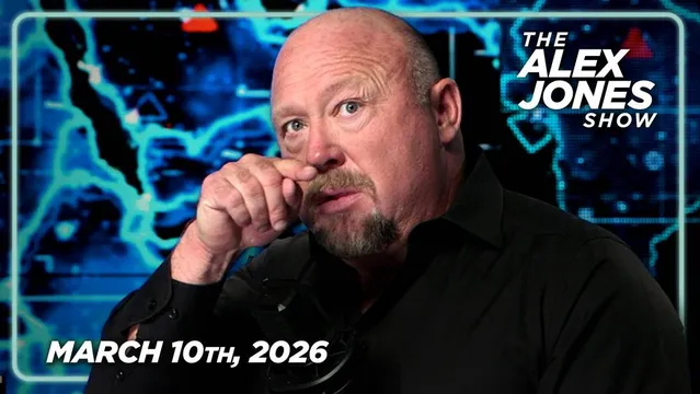 TUESDAY TRANSMISSION: Trump Says War Coming To End “Soon,” Enraging Netanyahu & Neocons! FBI Warns Americans To Brace For Iranian Sleeper Cell Attacks After Intercepting A “Go Code," But Is The Deep State Planning To Launch False Flag Terror Attacks Against The US To Be Blamed On Iran? PLUS, Declassified CIA Docs Confirm Human Body Electrochemical Liquid Crystal Transceiver! Stand-Up Comedian, Political Commentator & Podcaster- Jimmy Dore- Joins Alex Jones For An EXPLOSIVE Must-Watch End Of The World Interview! FINALLY, 1 Year After His Murder, Infowars Reporter Jamie White Honored By Alex Jones & Crew! THIS IS A MUST-WATCH/SHARE FULL SHOW! — 3/10/26