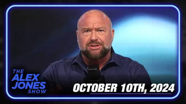 Alex Jones Show: Biden’s Attempt To Deny Weather Weapons’ Existence BLOWS UP In His Face as Interviews With American Presidents Confirming Their Existence AND USE Emerge! - FULL SHOW - 10/10/2024