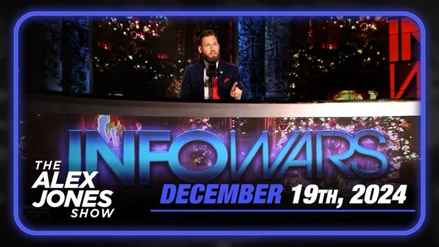 EMERGENCY BROADCAST: Learn How The New Congress Spending Bill That Expands COVID Lockdown Powers Sets The Stage For Gavin Newsom’s Declared State Of Emergency Over Bird Flu In California To Spread To The Rest Of The Country! Alex Jones Shares How We Can Act NOW To Stop Them — FULL SHOW 12/19/24