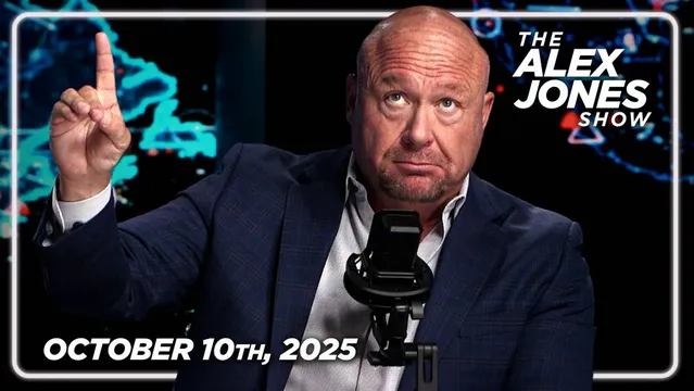 FRIDAY BOMBSHELL BROADCAST: After Letitia James Indictment Learn Who’s NEXT! PLUS, Schumer Pledges To Keep Govt Closed Until Oct 18 To Supercharge Nationwide “No Kings” Antifa Uprising & Trump Snubbed On Nobel Peace Prize! FINALLY, Former DHS Special Agent & Podcast Host Myron Gaines Joins Alex Jones In-Studio! MUST-WATCH/SHARE INFO & ANALYSIS! — FULL SHOW 10/10/25