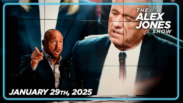 RFK Jr. Has Globalist Puppets Of Big Pharma Running Scared As He Dominates Senate Confirmation Hearing With Facts! ALSO, Former J6 Political Prisoner Joe Biggs Joins Infowars For His 1st Interview After Trump Pardoned Him! — FULL SHOW 1/29/25