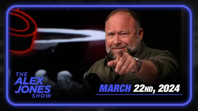 Third World Invaders Storm Border Under Biden’s Orders as Deep State Provides & Protects Replacement Population! - FULL SHOW 3/22/24