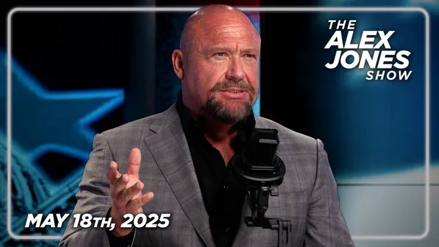 SUNDAY LIVE: It’s Official — The 2020 Election WAS STOLEN, Joe Biden Was Never The President… And Right On Time, Sleepy Joe Is Diagnosed with Aggressive Cancer! Alex Jones Breaks Massive News & Covers The Latest Incredible Developments — FULL SHOW 5/18/25