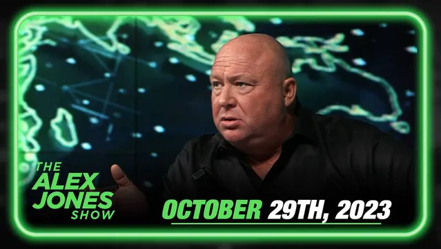 Sunday Emergency Broadcast: Turkey Threatens To Declare War Against Israel As Islamic Uprising Spreads Worldwide - FULL ALEX JONES SHOW - 10/29/2023