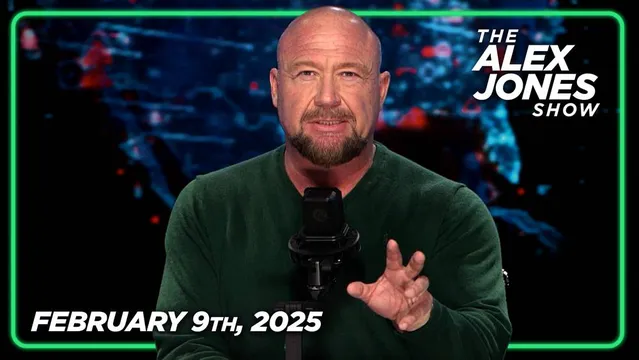 FULL SUNDAY SHOW 2/9/25 — Trump’s Approval Rating Shoots to an All-Time High as Musk’s DOGE SPARTANS Dismantle the Deep State Crime Network in Live Time — Must-Watch/Share Super Bowl LIX Sunday Edition with Alex Jones