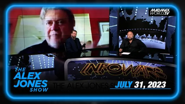 Alex Jones, Steve Bannon & More Reveal Truth About Transhumanism, Artificial Intelligence & the NWO Depopulation Agenda! MUST-WATCH! – MONDAY FULL SHOW 07/31/23