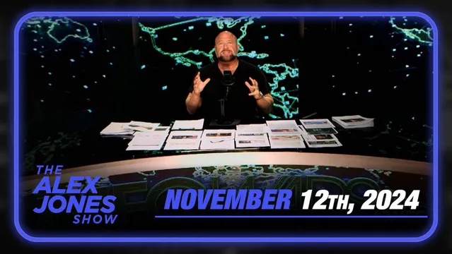 The Democrat/Deep State System Is In Complete Collapse! Alex Jones Sees Signs Everywhere That The Left Is In TOTAL Panic Mode And Abandoning Ship! — FULL SHOW 11/12/24